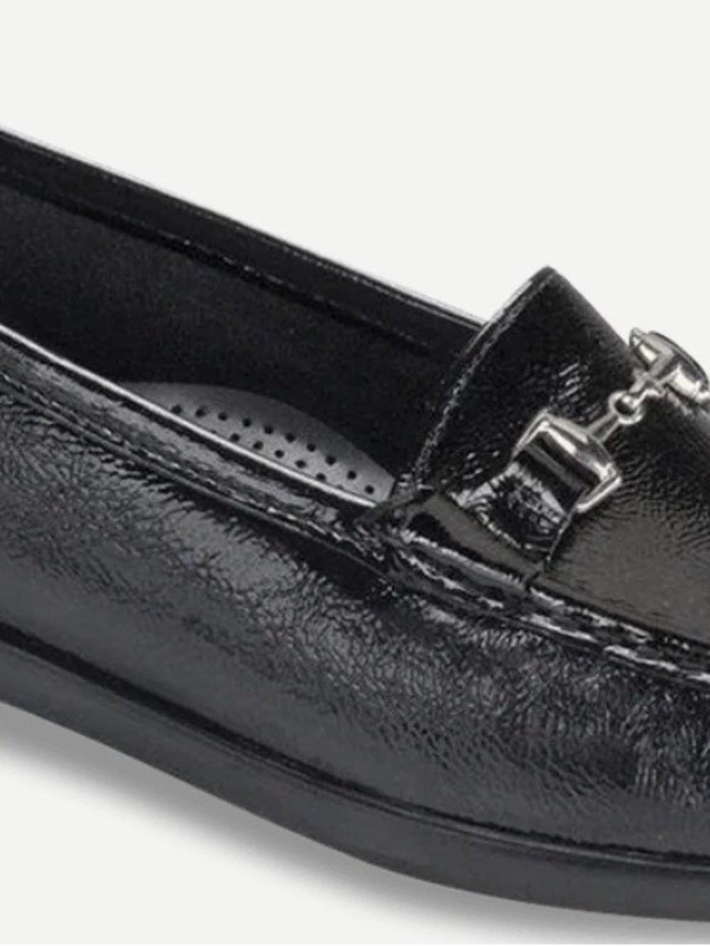 SAS Black Patent Leather Slip-On Loafers Size 12Classic Preppy Comfy Casual Work